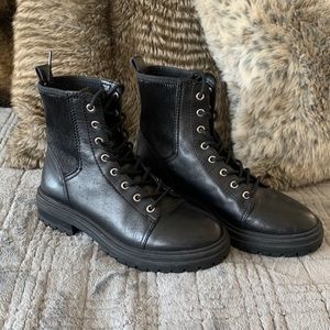 Vince Camuto Combat Boots NWOT
